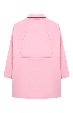 Детское пальто KARL LAGERFELD KIDS розового цвета, арт. Z16093 | Фото 2 (Материал внешний: Шерсть, Синтетический материал; Рукава: Длинные; Региональные ограничения белый список (Axapta Mercury): RU; Длина (верхняя одежда): Длинные; Кросс-КТ: Демисезон; Ростовка одежда: 9 лет | 134 см, 12 лет | 152 см, 13 - 15 лет | 158 см, 16 лет | 164 см, 5 лет | 110 см, 7 лет | 122 см)