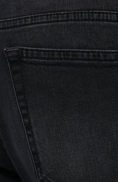 Мужские джинсы PT TORINO темно-серого цвета, арт. 211-C5 PJ05Z20GTL/CA36 | Фото 5 (Силуэт М (брюки): Прямые; Кросс-КТ: Деним; Длина (брюки, джинсы): Стандартные; Материал внешний: Синтетический материал, Хлопок, Деним; Детали: Потертости; Стили: Кэжуэл)