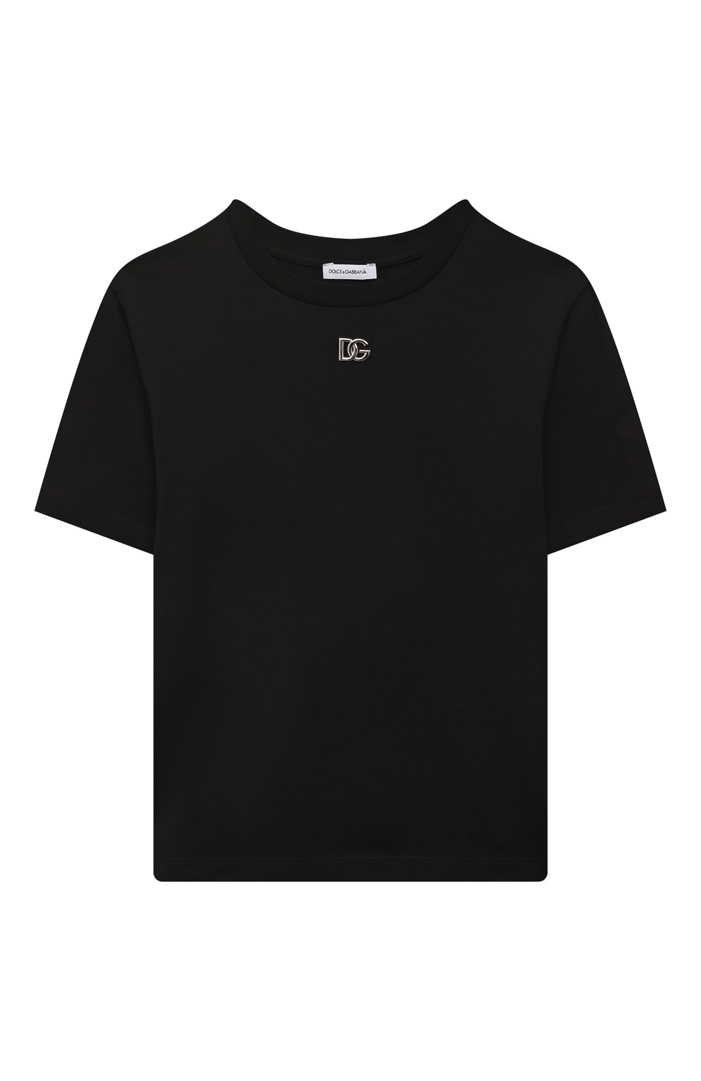 Хлопковая футболка Dolce & Gabbana L5JTKT/G7I4L/2-6