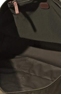 Мужская текстильная дорожная сумка BRIC`S хаки цвета, арт. BXG40202.078 | Фото 5 (Материал сплава: Проставлено; Ремень/цепочка: На ремешке; Материал: Текстиль; Драгоценные камни: Проставлено; Размер: large)