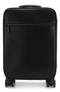 Мужской кожаный чемодан CANALI черного цвета, арт. P325408/NA00053 | Фото 1 (Материал: Натуральная кожа; Статус проверки: Проверена категория; Размер: large; Ограничения доставки: oversized)