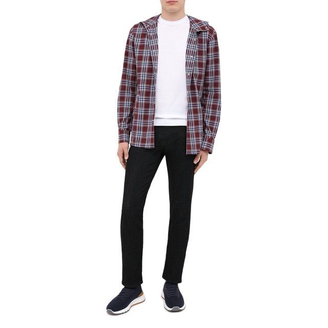 фото Текстильные кроссовки brunello cucinelli