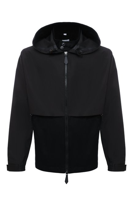 Мужская куртка BURBERRY черного цвета по цене 163500 руб., арт. 8043990 | Фото 1