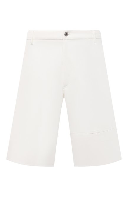 Мужские хлопковые шорты VALENTINO белого цвета по цене 0 руб., арт. VV3RDB2075Y | Фото 1