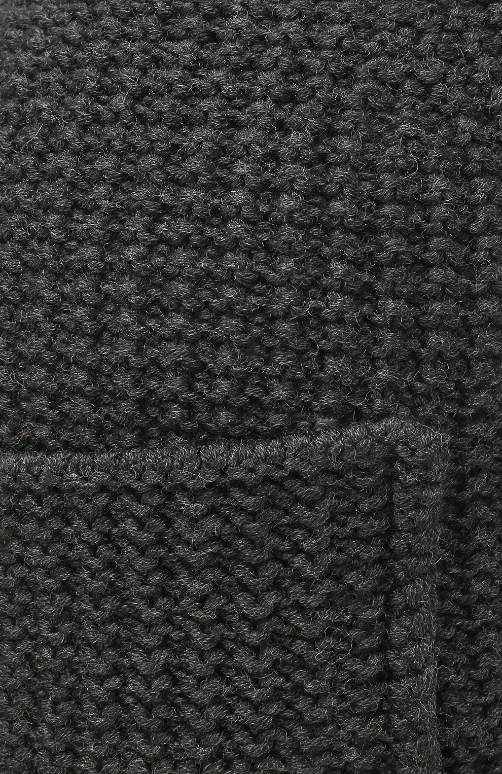 Мужская шерстяная шапка-ушанка helsinki CANOE темно-серого цвета, арт. 4917211 | Фото 3 (Материал: Текстиль, Шерсть; Кросс-КТ: Трикотаж; Статус проверки: Проверена категория)