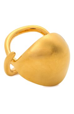 Женское кольцо BOTTEGA VENETA золотого цвета, арт. 665755/VAHU0 | Фото 1 (Материал: Серебро; Региональные  ограничения белый список (Axapta Mercury): Не проставлено; Нос: Не проставлено)