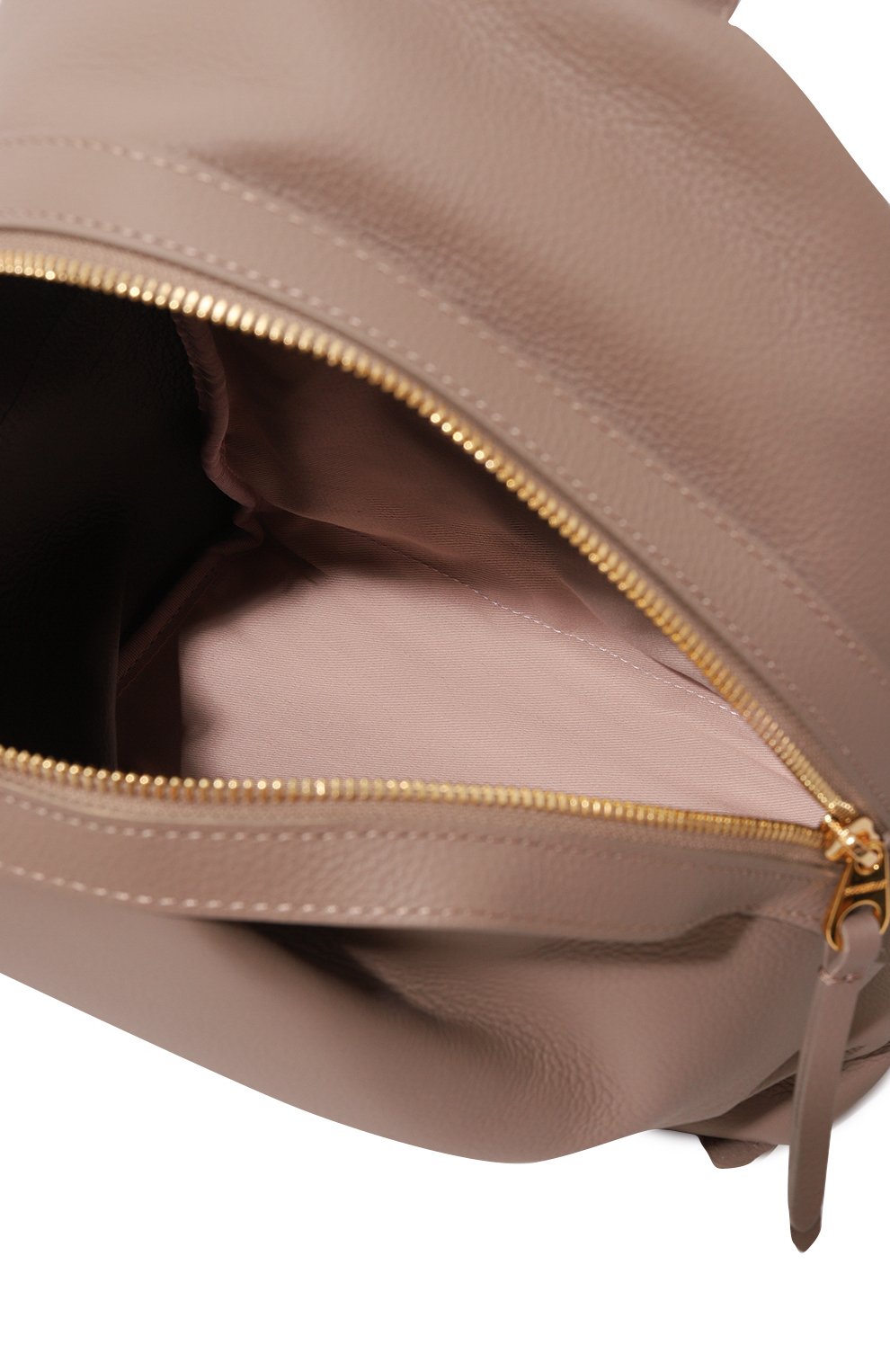 Женский рюкзак soft-wear COCCINELLE бежевого цвета, арт. E1 P5A 14 01 01 | Фото 5 (Размер: medium; Материал: Натуральная кожа; Материал сплава: Проставлено; Драгоценные камни: Проставлено; Стили: Кэжуэл)