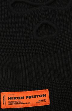 Мужская шапка-балаклава HERON PRESTON черного цвета, арт. HMLA004F20KNI0011000 | Фото 3 (Материал: Текстиль, Шерсть, Синтетический материал; Мужское Кросс-КТ: Балаклава; Кросс-КТ: Трикотаж)