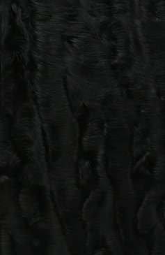 Женский берет из меха каракульчи FURLAND черного цвета, арт. 0003801710063900000 | Фото 4 (Материал: Натуральный мех)