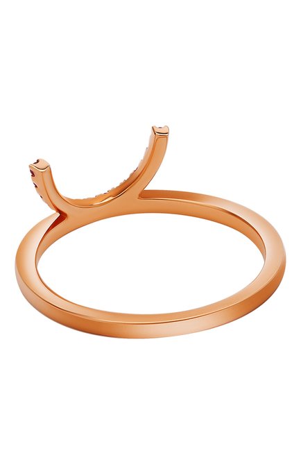 Женские кольцо RUIFIER бесцветного цвета, арт. RGD40C6EO | Фото 2 (Материал сплава: Желтое золото; Драгоценные камни: Рубины)