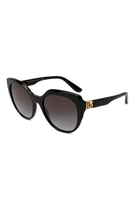 Женские солнцезащитные очки DOLCE & GABBANA черного цвета, арт. 4392-501/8G | Фото 1 (Тип очков: С/з; Оптика Гендер: оптика-женское; Очки форма: Бабочка)