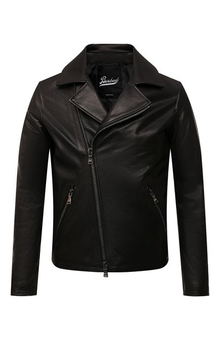 Мужская кожаная куртка BARBED черного цвета по цене 89100 руб., арт. E22-KI0D0B | Фото 1
