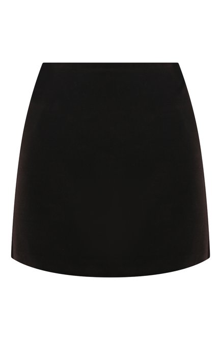 Женская юбка из хлопка и вискозы LOW CLASSIC коричневого цвета по цене 49950 руб., арт. L0W23WM_SK020_BR | Фото 1