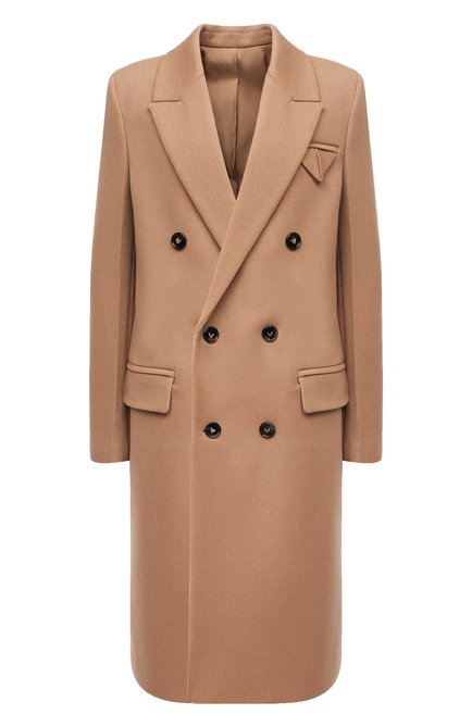 Женское шерстяное пальто BOTTEGA VENETA бежевого цвета по цене 337000 руб., арт. 647414/VKUU0 | Фото 1