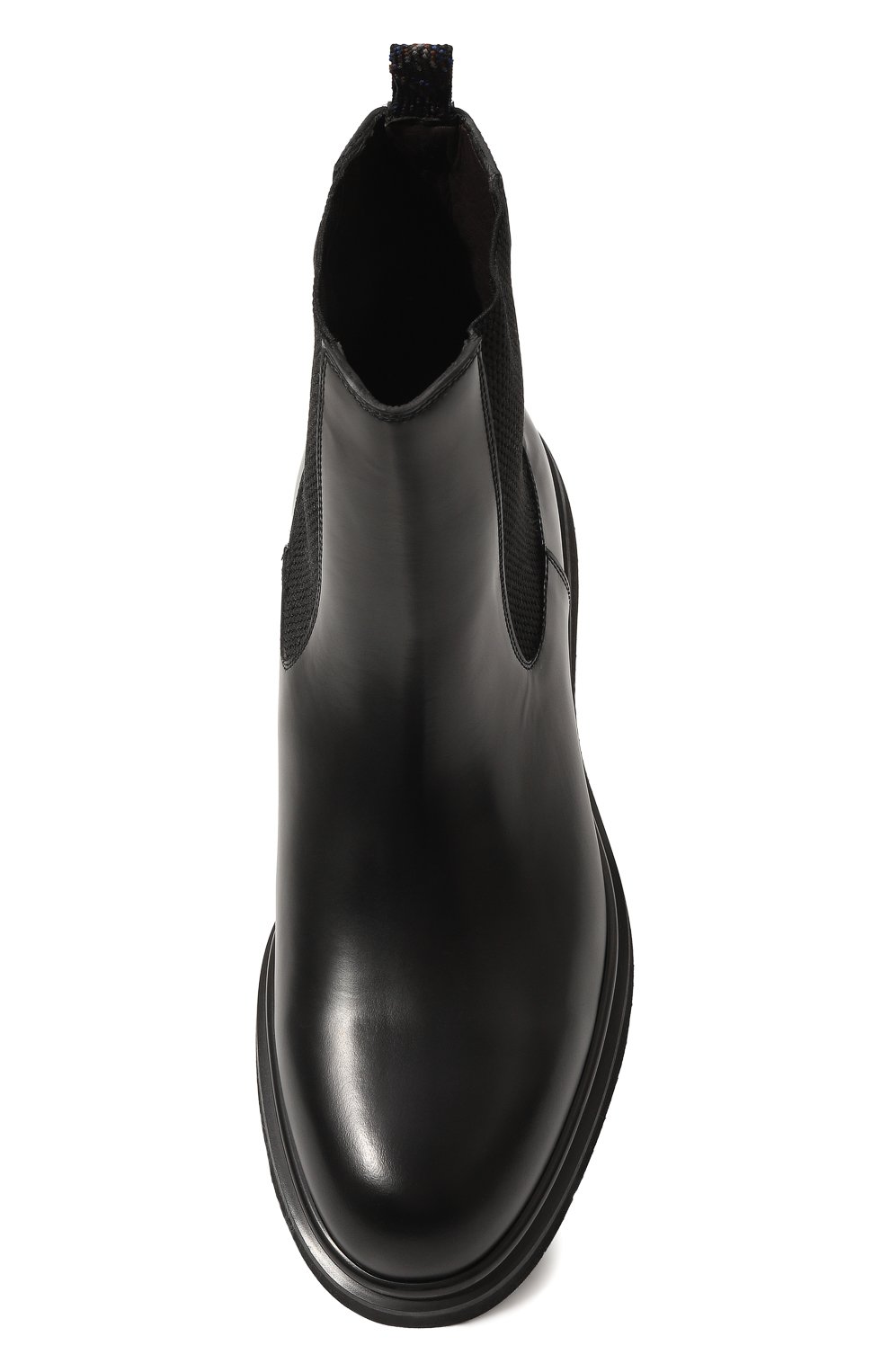 Мужские кожаные челси BARRETT черного цвета, арт. CITY354-008.1 | Фото 6 (Материал внутренний: Натуральная кожа; Материал сплава: Проставлено; Материал утеплителя: Без утеплителя; Подошва: Плоская; Драгоценные камни: Проставле но; Мужское Кросс-КТ: Сапоги-обувь, Челси-обувь)