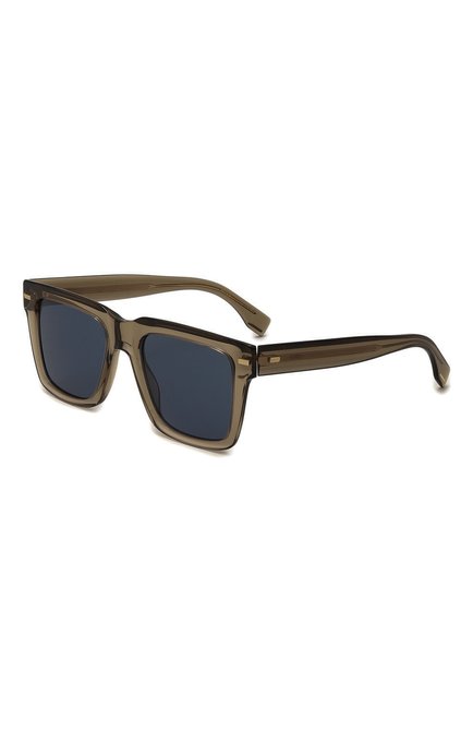 Мужские солнцезащитные очки BOSS коричневого цвета, арт. 1442 09Q | Фото 1 (Тип очков: С/з; Кросс-КТ: С/з-мужское; Оптика Гендер: оптика-мужское; Очки форма: Квадратные)
