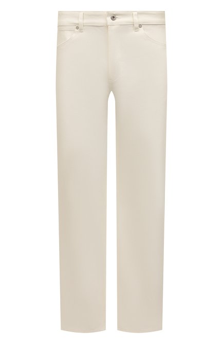 Мужские джинсы JIL SANDER кремвого цвета по цене 69950 руб., арт. JPUU663160-MU246300 | Фото 1