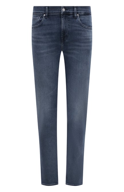 Мужские джинсы 7 FOR ALL MANKIND синего цвета по цене 31800 руб., арт. JSMSC890KZ | Фото 1