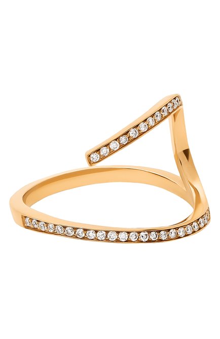 Женские кольцо REPOSSI бесцветного цвета, арт. RG/LC1A | Фото 1 (Драгоценные камни: Бриллианты; Материал сплава: Розовое золото)
