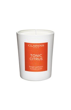 Ароматизированная свеча tonic citrus (180g) CLARINS бесцветного цвета, арт. 80050226 | Фото 1 (Региональные ограничения белый список (Axapta Mercury): Не проставлено; Нос: Не проставлено; Ограничения доставки: flammable)