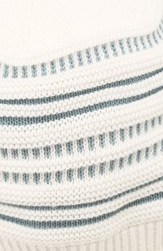 Детского шапка LORO PIANA голубого цвета, арт. FAI9476 | Фото 3 (Материал: Текстиль, Хлопок; Региональные ограничения белый список (Axapta Mercury): RU)