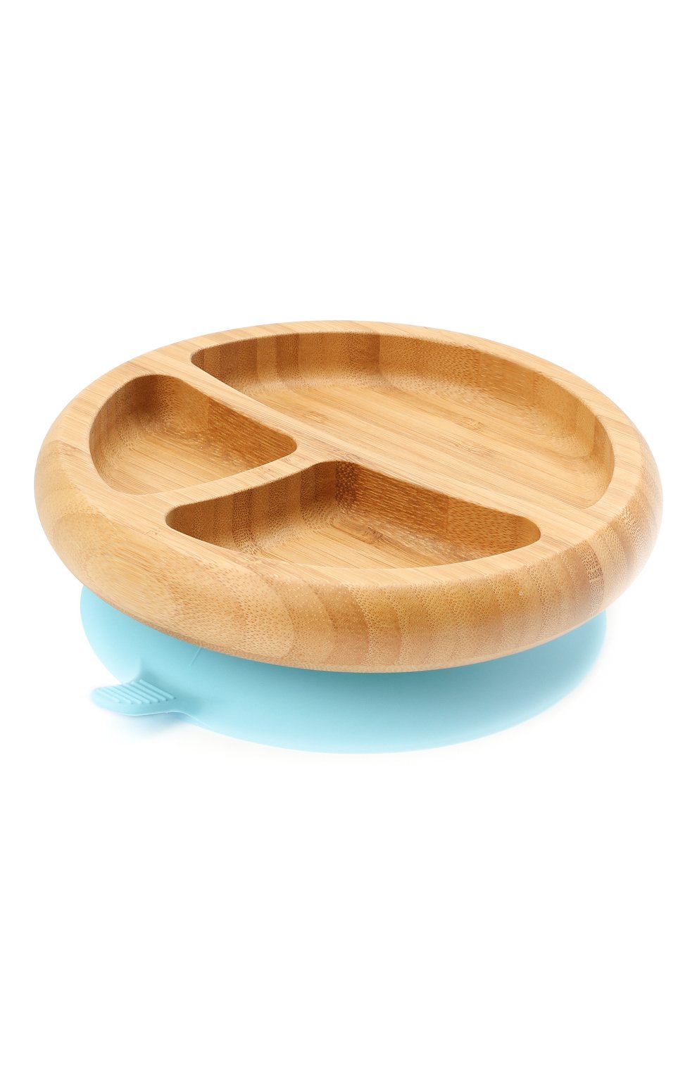 Детского тарелка с ложкой AVANCHY голубого цвета, арт. BBPL | Фото 2 (Кросс-КТ: Посуда; Материал: Растительное волокно)
