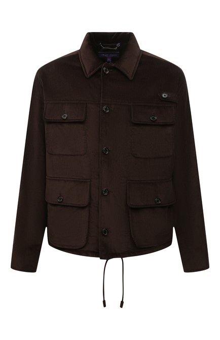 Мужская хлопковая куртка RALPH LAUREN коричневого цвета по цене 189000 руб., арт. 790846231 | Фото 1