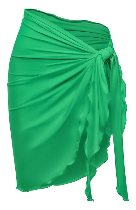 Женский юбка NATAYAKIM зеленого цвета, арт. NY-100BW | Фото 1 (Материал внешний: Синтетический материал; Женское Кросс-КТ: Раздельные купальники)