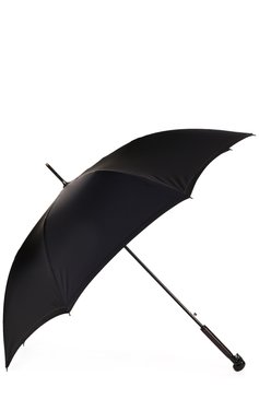 Мужской зонт-трость с фигурной ручкой ALEXANDER MCQUEEN черного цвета, арт. 500677/4A40Q | Фото 2 (Материал: Текстиль, Синтетический материал; Статус проверки: Проверено, Проверена категория)
