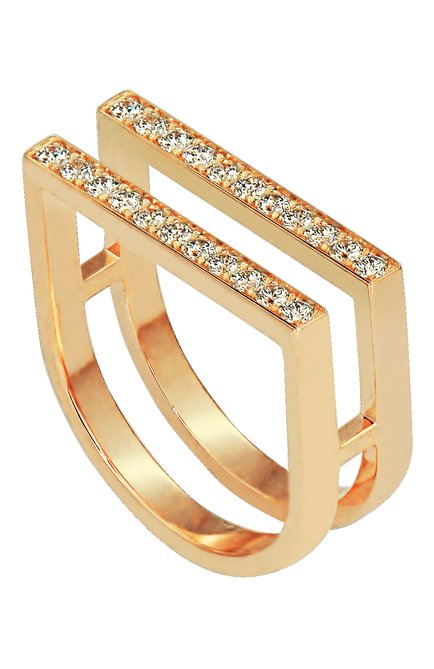 Женские кольцо JACOB & CO бесцветного цвета, арт. 91739239 | Фото 1 (Материал сплава: Желтое золото; Драгоценные камни: Бриллианты)