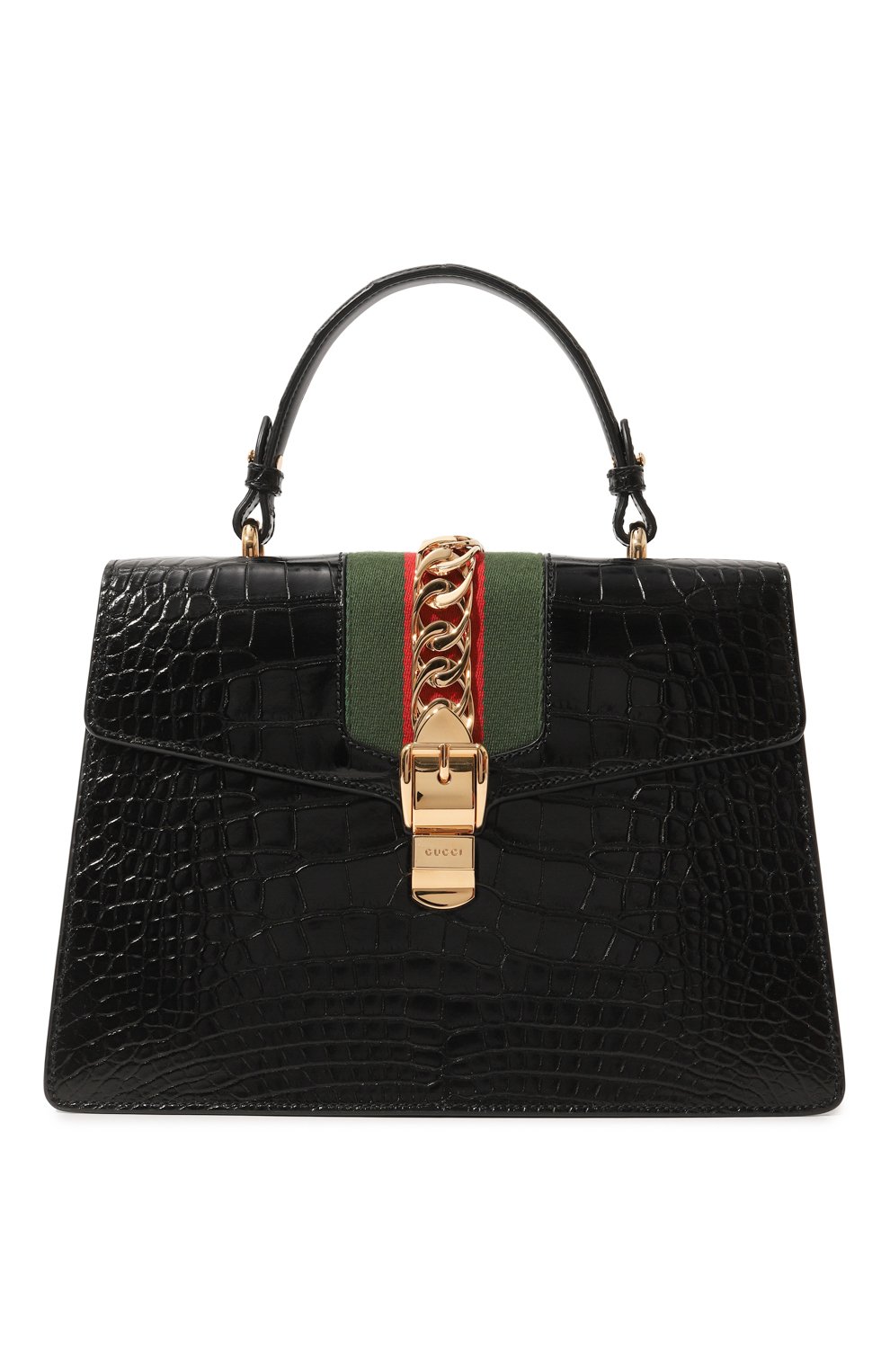 Gucci sylvie medium black store
