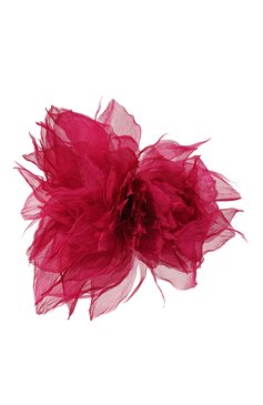 Женская брошь pion FLOWER ME розового цвета, арт. PION-NS02010L | Фото 1 (Материал: Текстиль)