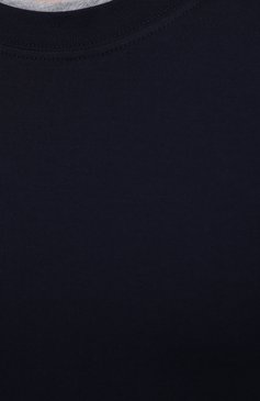 Мужская хлопковая футболка BRUNELLO CUCINELLI темно-синего цвета, арт. M0T617427 | Фото 5 (Принт: Без принта; Рукава: Короткие; Длина (для топов): Стандартные; Региональные ограничения белый список (Axapta Mercury): RU; Материал сплава: Проставлено; Материал внешний: Хлопок; Драгоценные камни: Проставлено; Размерность: Маломерит; Стили: Кэжуэл)