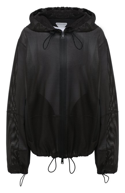 Женская кожаная куртка BOTTEGA VENETA темно-коричневого цвета по цене 566500 руб., арт. 652799/V0IT0 | Фото 1