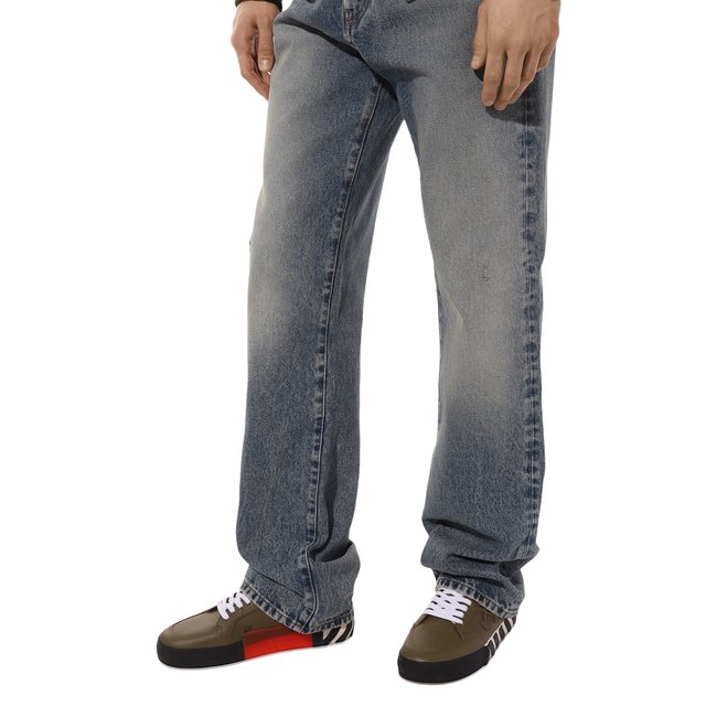 фото Кожаные кеды vulcanized off-white