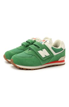 Мужского кроссовки 574 vintage brights NEW BALANCE зеленого цвета, арт. IV574HE2/M | Фото 1 (Стили: Гранж; Региональные ограничения белый список (Axapta Mercury): RU)