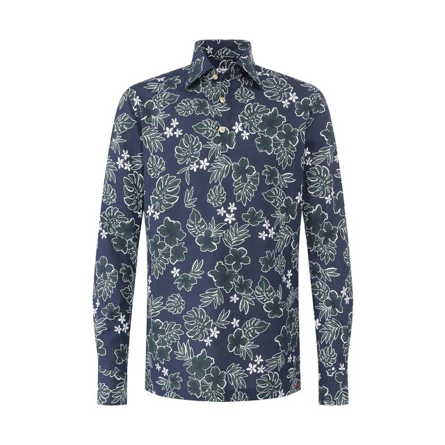 фото Хлопковая рубашка kiton