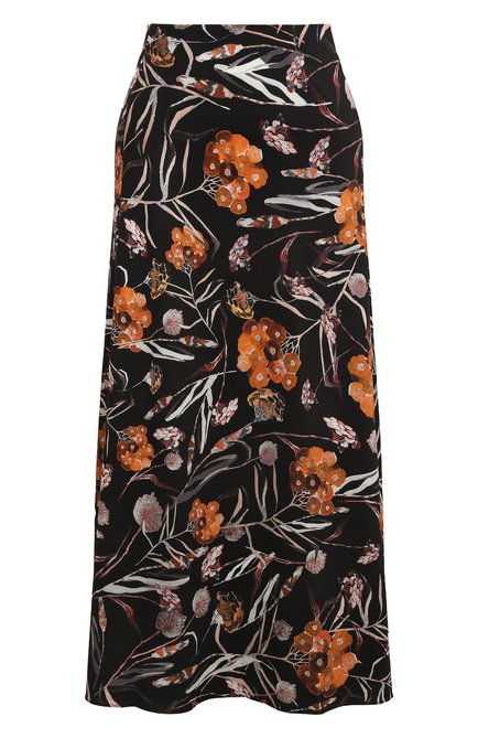 Женская юбка из вискозы SEVEN LAB черного цвета по цене 17850 руб., арт. SSV.01.656.354 | Фото 1