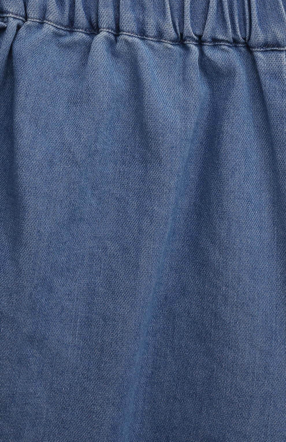 Детские хлопковые шорты C`ERA UNA VOLTA синего цвета, арт. S23SO02712 | Фото 3 (Региональные ограничения белый список (Axapta Mercury): Не проставлено; Материал сплава: Проставлено; Нос: Не проставлено; Материал внешний: Хлопок)