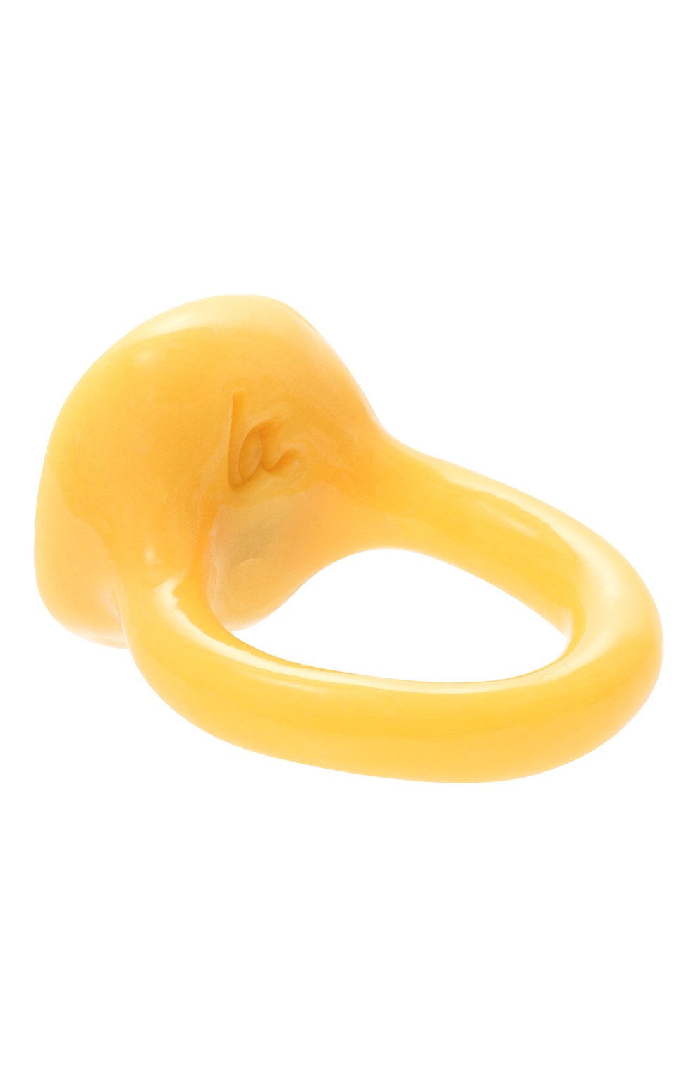 Женское кольцо LILI ARCHIVE желтого цвета, арт. RMKB5 | Фото 3 (Материал: Стекло, Пластик; Региональные ограничения белый список (Axapta Mercury): Не проставлено; Нос: Не проставлено)