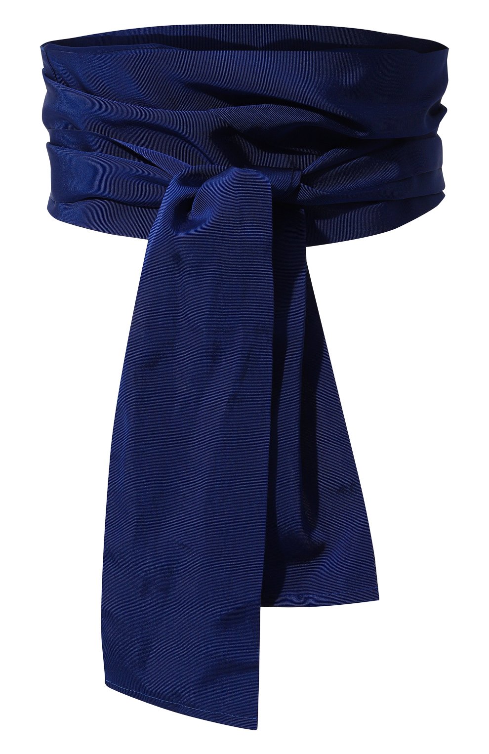 Женский текстильный пояс SARA ROKA синего цвета, арт. S1X7519/S456219 | Фото 3 (Материал: Текстиль; Материал сплава: Проставлено; Нос: Не проставлено)