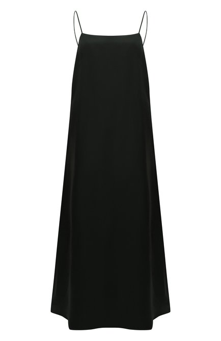 Женское шелковое платье AGREEG черного цвета по цене 135000 руб., арт. 13121478 | Фото 1