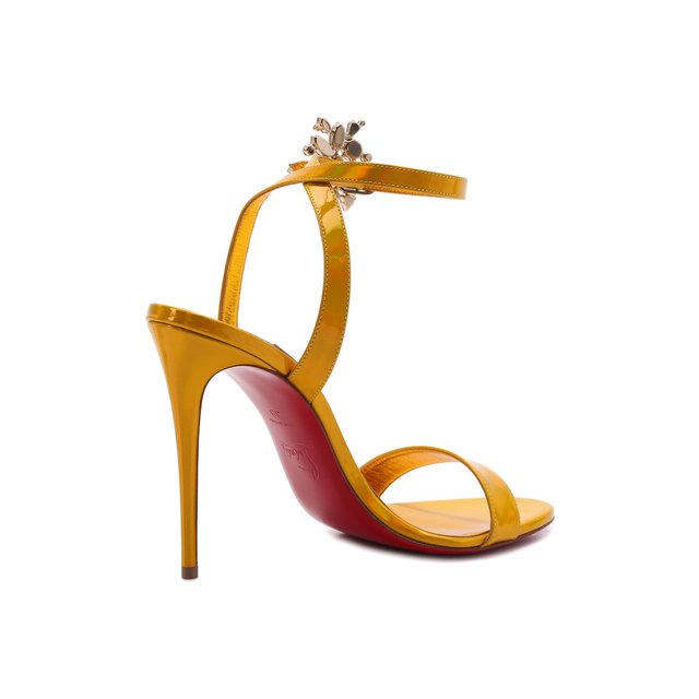 фото Кожаные босоножки goldie joli 100 christian louboutin