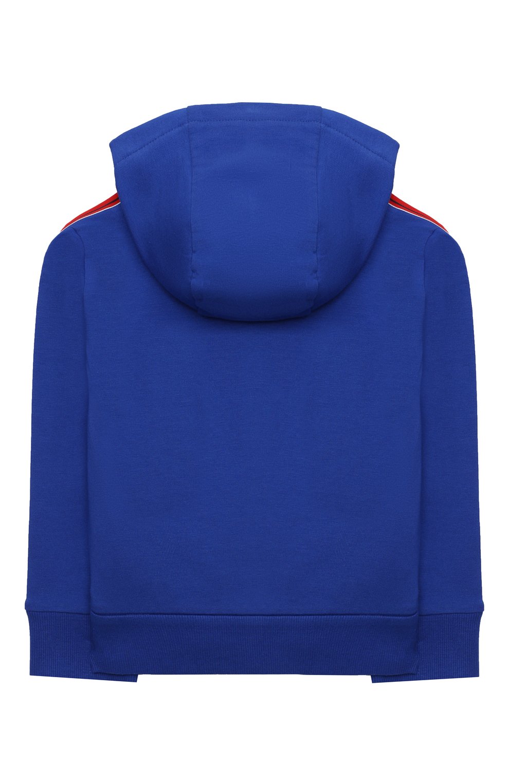 Детский комплект из толстовки и брюк MONCLER синего цвета, арт. H1-951-8M000-03-809AC | Фото 3 (Кросс-КТ НВ: Костюм; Региональные ограничения белый список (Axapta Mercury): Не проставлено; Материал сплава: Проставлено; Нос: Не проставлено; Материал внешний: Хлопок; Ростовка одежда: 12 мес | 80 см, 18 мес | 86 см, 24 мес | 92 см, 3 мес | 62 см, 36 мес | 98 см, 6 мес | 68 см, 9 мес | 74 см)
