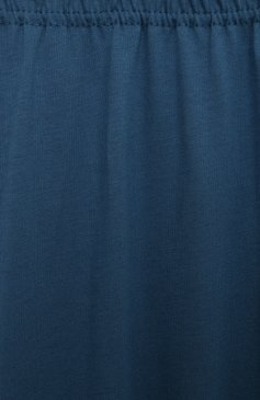 Женская хлопковая пижама SANETTA синего цвета, арт. 233031 | Фото 7 (Рукава: Длинные; Материал сплава: Проставлено; Материал внешний: Хлопок; Драгоценные камни: Проставлено)