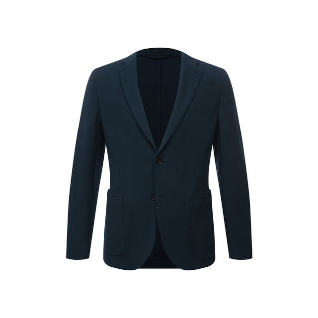 Пиджак из шерсти и хлопка Ermenegildo Zegna UYC60/SYF