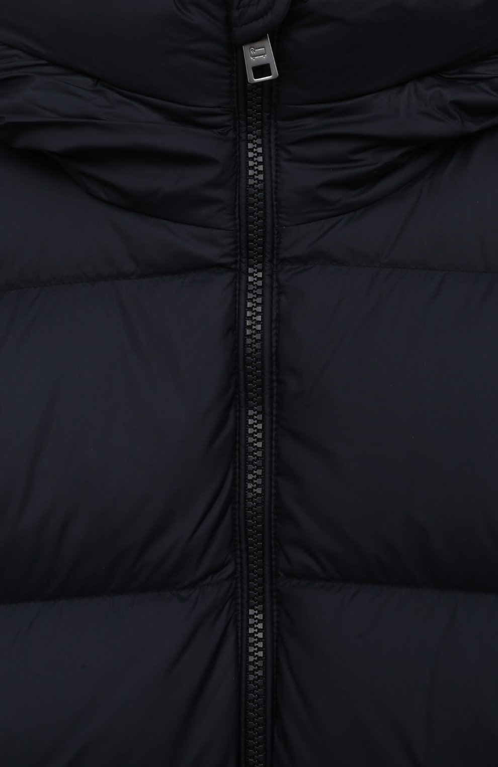 Детского утепленная куртка WOOLRICH темно-синего цвета, арт. CFWKOU0297MRUT2740 | Фото 3 (Рукава: Длинные; Материал внешний: Синтетический материа л; Материал сплава: Проставлено; Драгоценные камни: Проставлено)