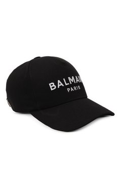 Saint Laurent 676437 3YI01 SL BASEBALL Cap Black