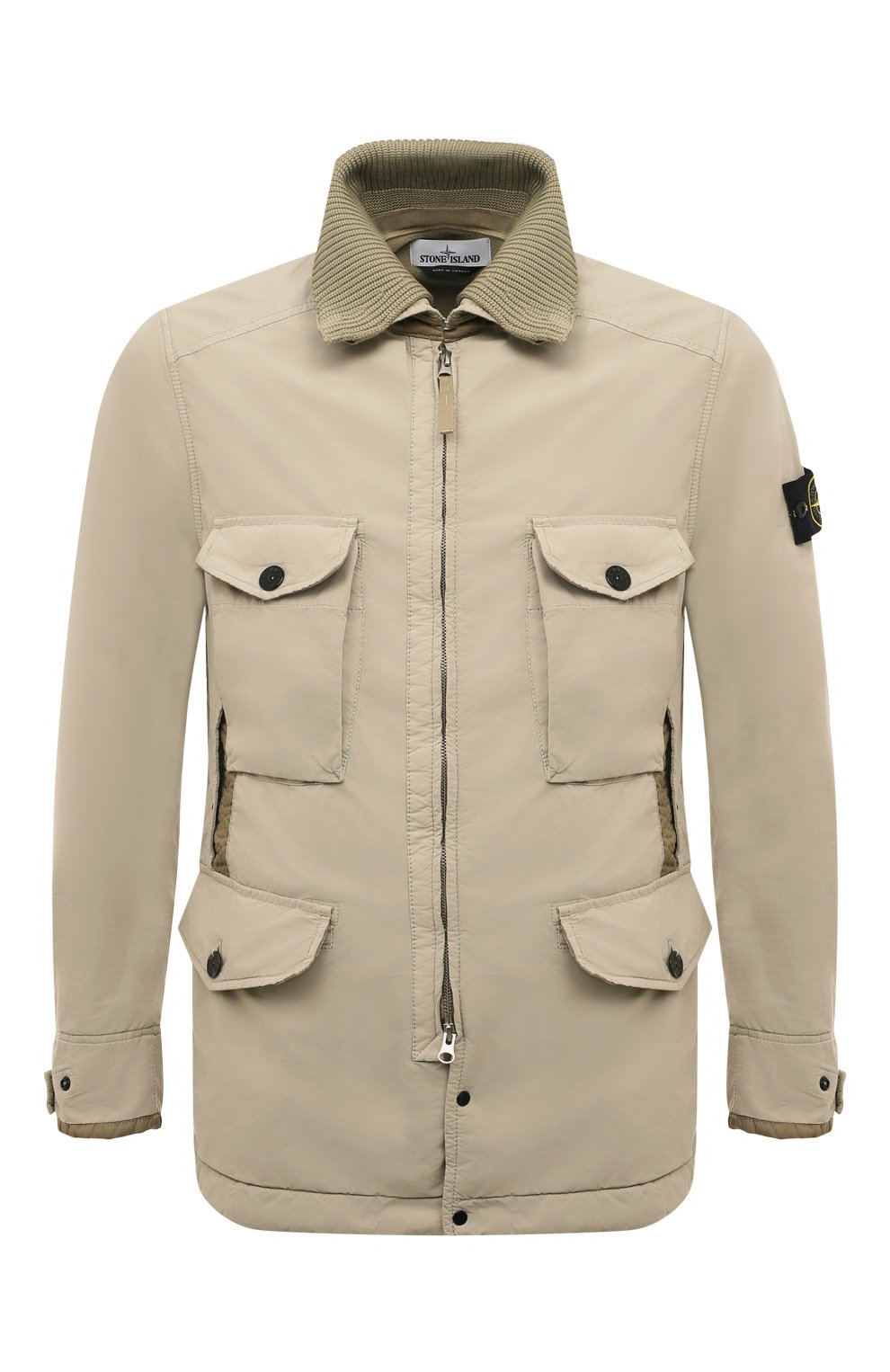 Мужская светло-бежевая куртка STONE ISLAND купить в интернет-магазине ...