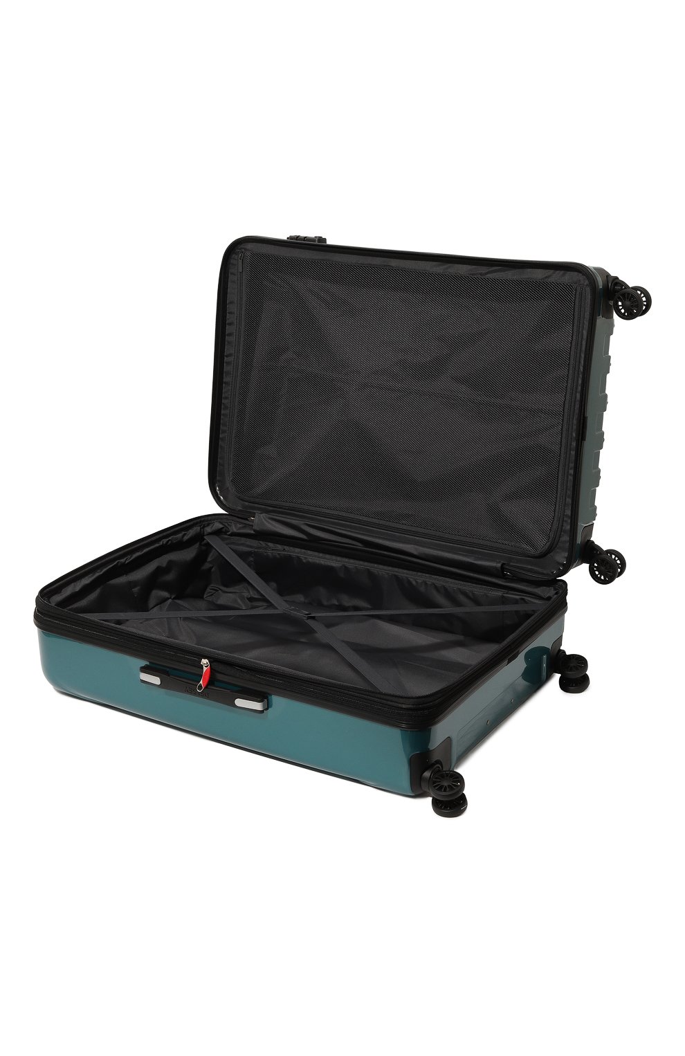 Женский дорожный чемодан st tropez DELSEY зеленого цвета, арт. 00007683022 | Фото 4 (Материал: Пластик; Материал сплава: Проставлено; Драгоценные камни: Проставлено; Размер: large)